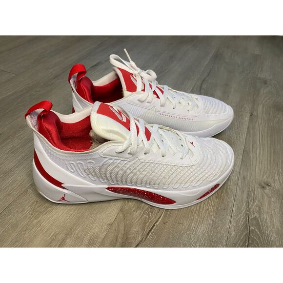 Jordan Other - Air Jordan Luka 1 White Fire Red DQ7689-116 Men's Size 11.5 Basketball Shoes